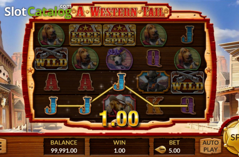Скрин3. A Western Tail слот