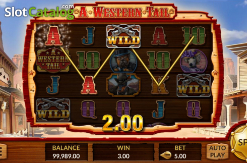Скрин4. A Western Tail слот