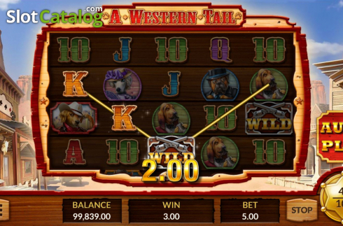 Скрин5. A Western Tail слот