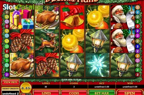 Скрин5. Deck the Halls слот