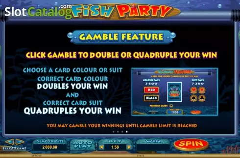 Скрин5. Fish Party слот