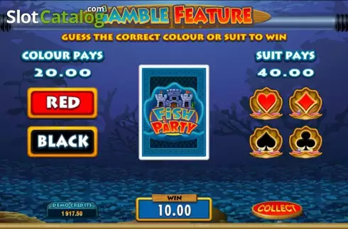 Скрин9. Fish Party слот