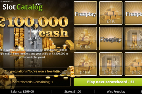 Скрин4. 100k Cash слот