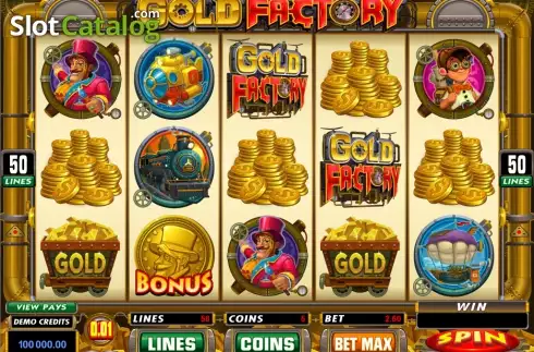 Скрин6. Gold Factory слот