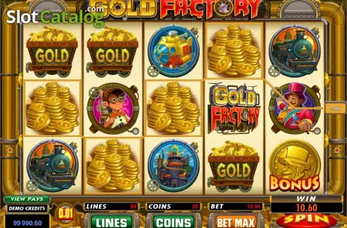 Скрин8. Gold Factory слот