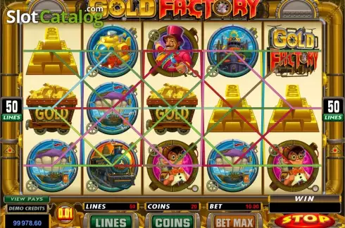 Скрин9. Gold Factory слот