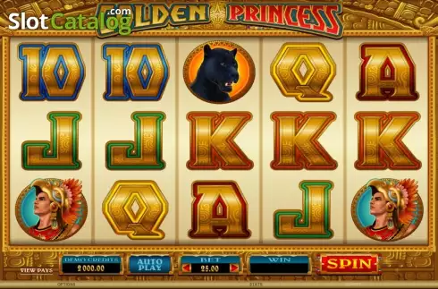 Скрин6. Golden Princess (Microgaming) слот