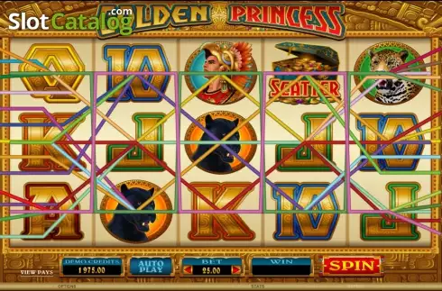 Скрин7. Golden Princess (Microgaming) слот