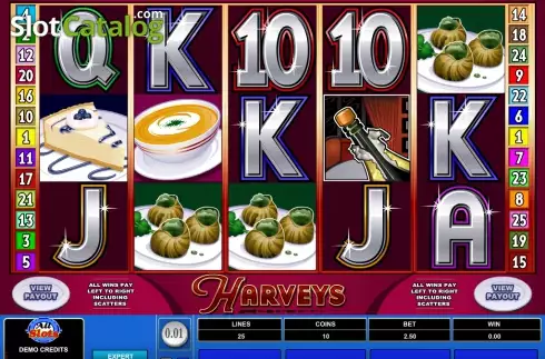 Скрин3. Harveys слот