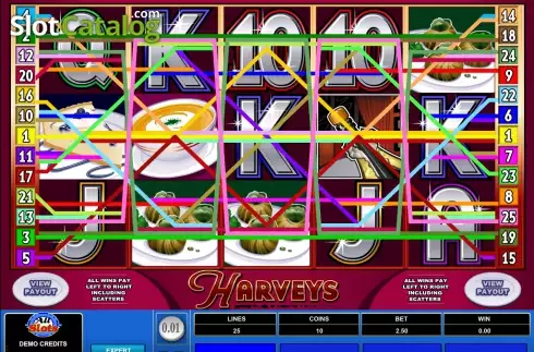 Скрин4. Harveys слот