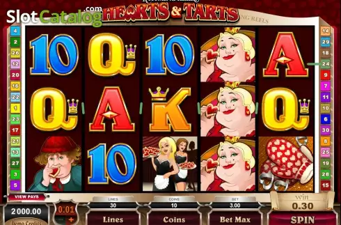 Скрин5. Hearts & Tarts слот
