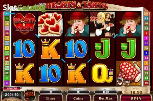 Скрин7. Hearts & Tarts слот