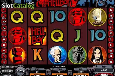 Скрин5. Hellboy слот