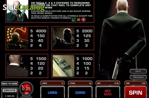 Скрин4. Hitman слот