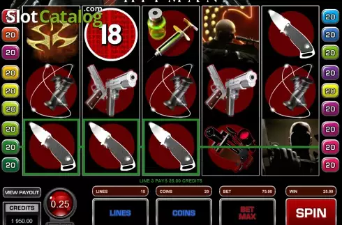 Скрин8. Hitman слот