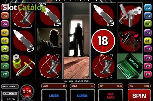 Скрин9. Hitman слот