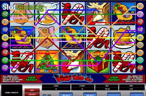 Скрин4. Ho Ho Ho (Microgaming) слот