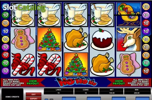 Скрин6. Ho Ho Ho (Microgaming) слот