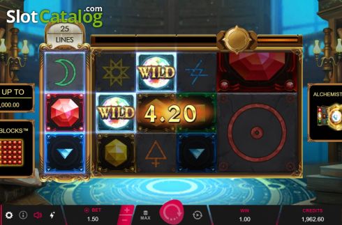 Скрин3. Alchemist Stone слот
