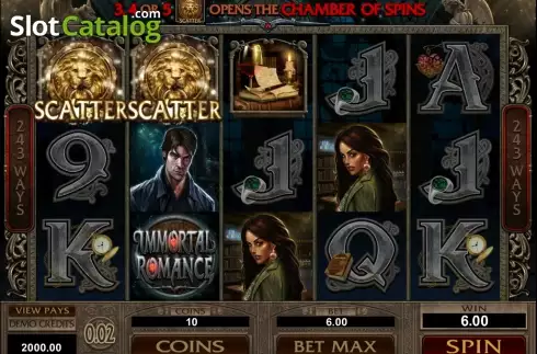 Скрин7. Immortal Romance слот