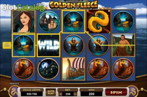 Скрин7. Jason And The Golden Fleece слот