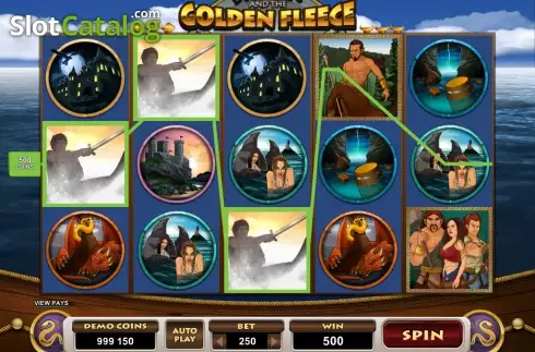 Скрин9. Jason And The Golden Fleece слот