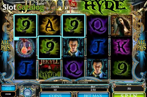 Скрин7. Jekyll And Hyde (Microgaming) слот