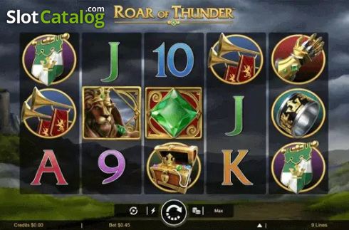 Скрин2. Roar of Thunder слот