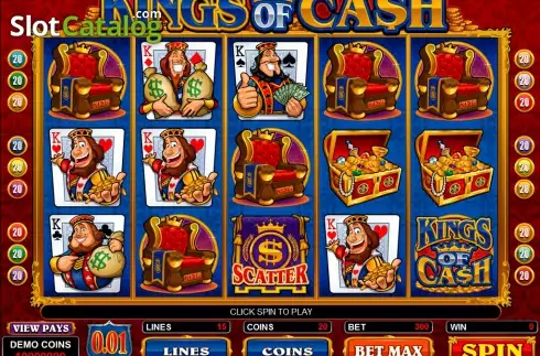Скрин8. Kings of Cash слот
