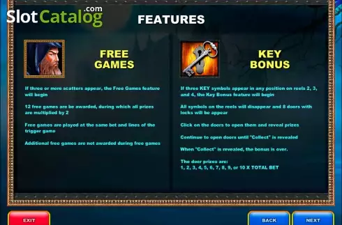 Скрин4. Xcalibur (Microgaming) слот