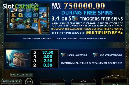 Скрин5. Leagues of Fortune слот