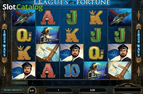 Скрин6. Leagues of Fortune слот