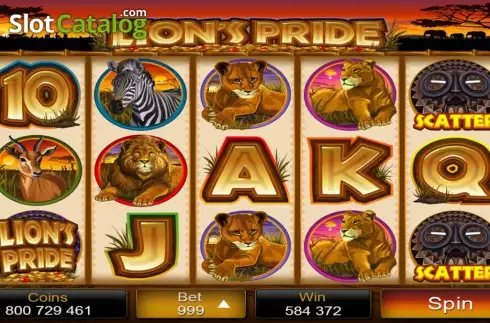 Скрин2. Lion's Pride (Microgaming) слот