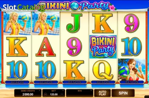 Скрин6. Bikini Party (Microgaming) слот