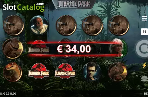 Скрин8. Jurassic Park (Microgaming) слот