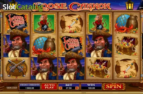 Скрин7. Loose Cannon слот
