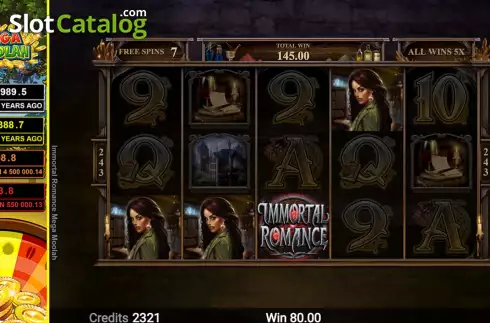 Скрин5. Immortal Romance Mega Moolah слот