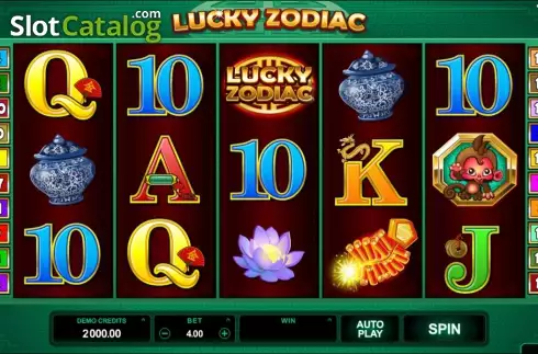 Скрин5. Lucky Zodiac (Microgaming) слот