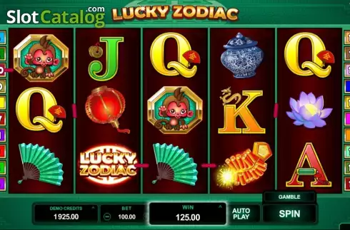 Скрин6. Lucky Zodiac (Microgaming) слот