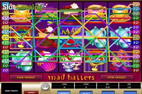 Скрин6. Mad Hatters слот