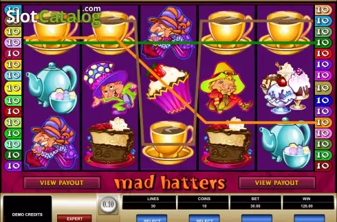 Скрин7. Mad Hatters слот