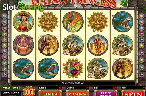 Скрин6. Mayan Princess слот