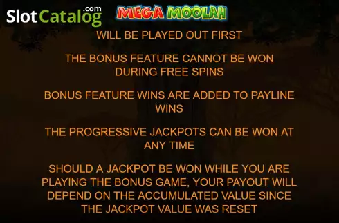 Скрин6. Mega Moolah слот