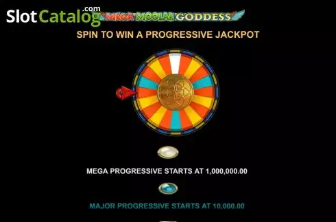 Скрин4. Mega Moolah Goddess слот