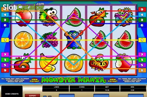Скрин4. Monster Mania слот