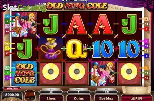 Скрин7. Old King Cole слот