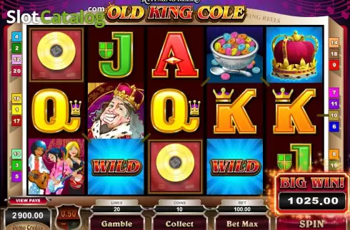 Скрин9. Old King Cole слот