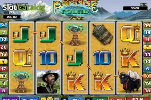 Скрин7. Paradise Found слот