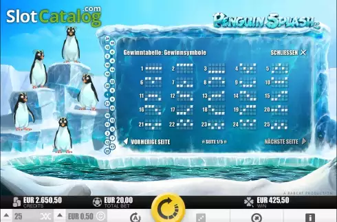 Скрин4. Penguin Splash слот