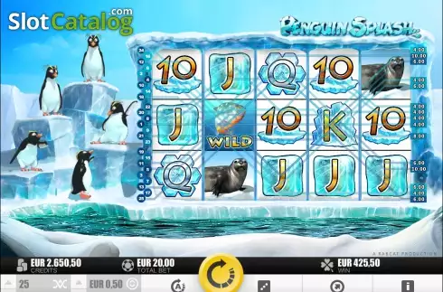 Скрин8. Penguin Splash слот